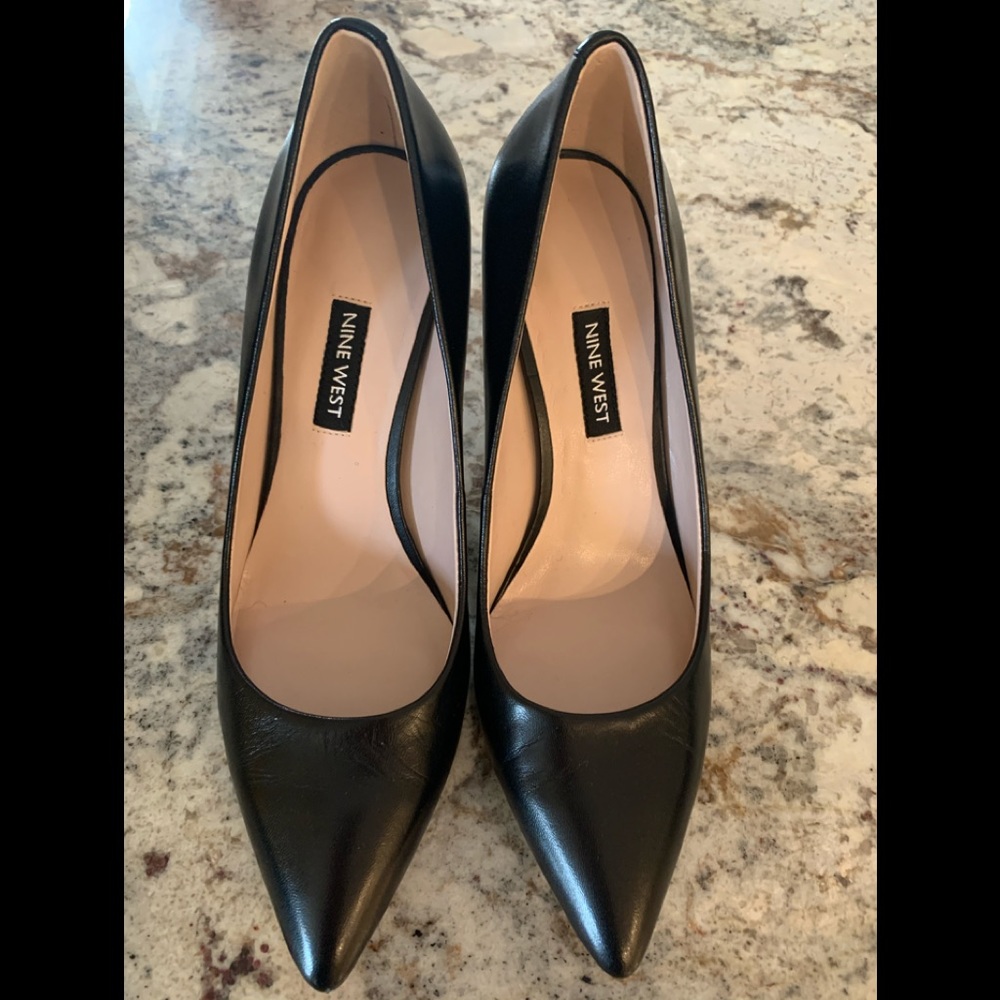 Nine West Flax Heel in Black